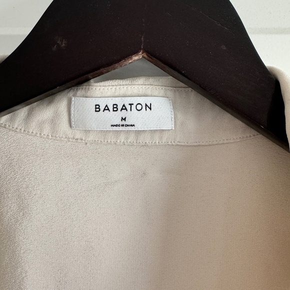 Babaton Silk Button up Shirt - Picture 2 of 3